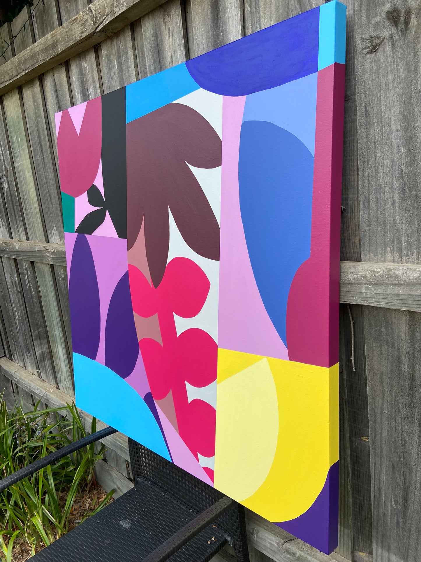 Garden of Eden SIX Acrylic on canvas painting