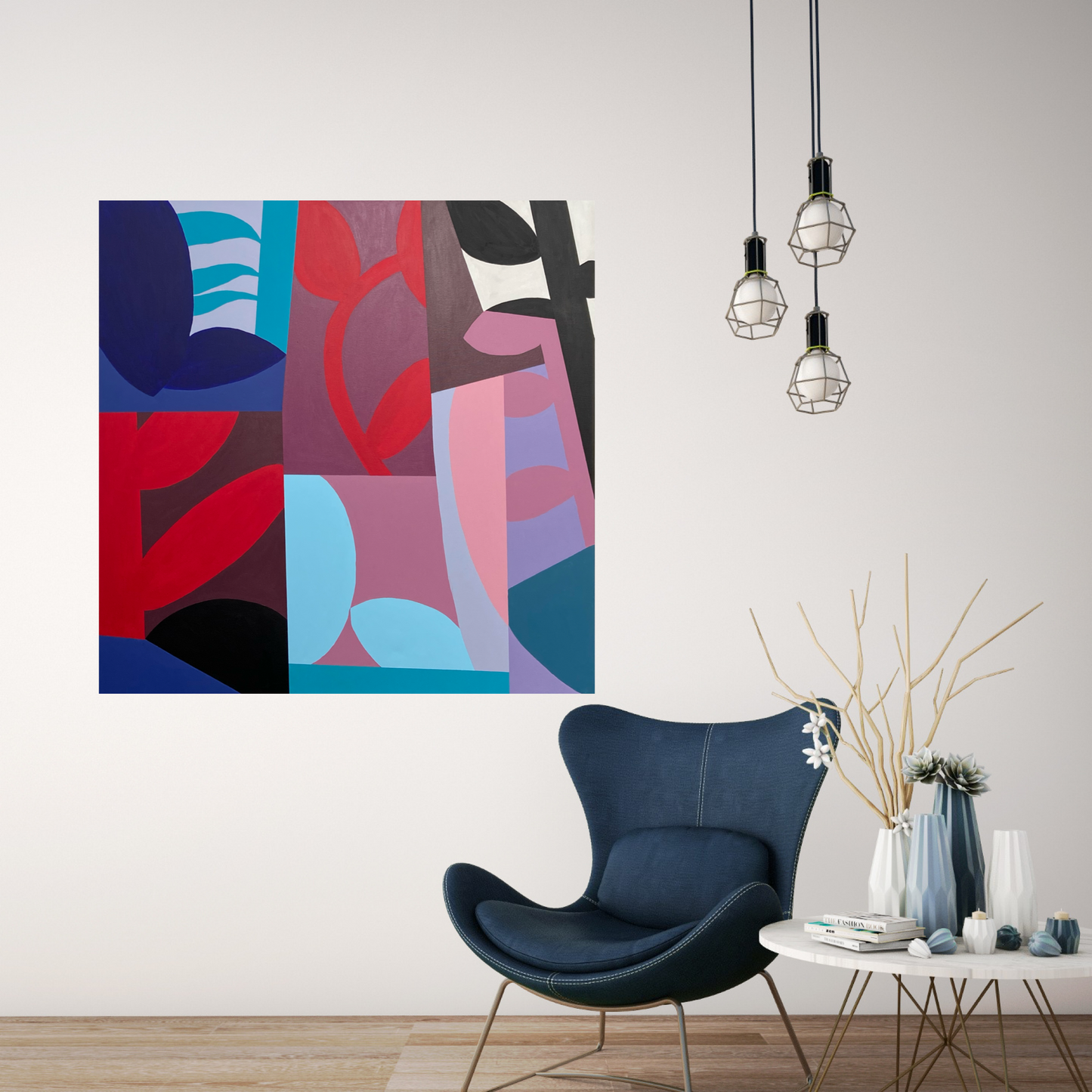 Garden of Eden ONE Original Art Large Acrylic Contemporary Modern Abstract Painting