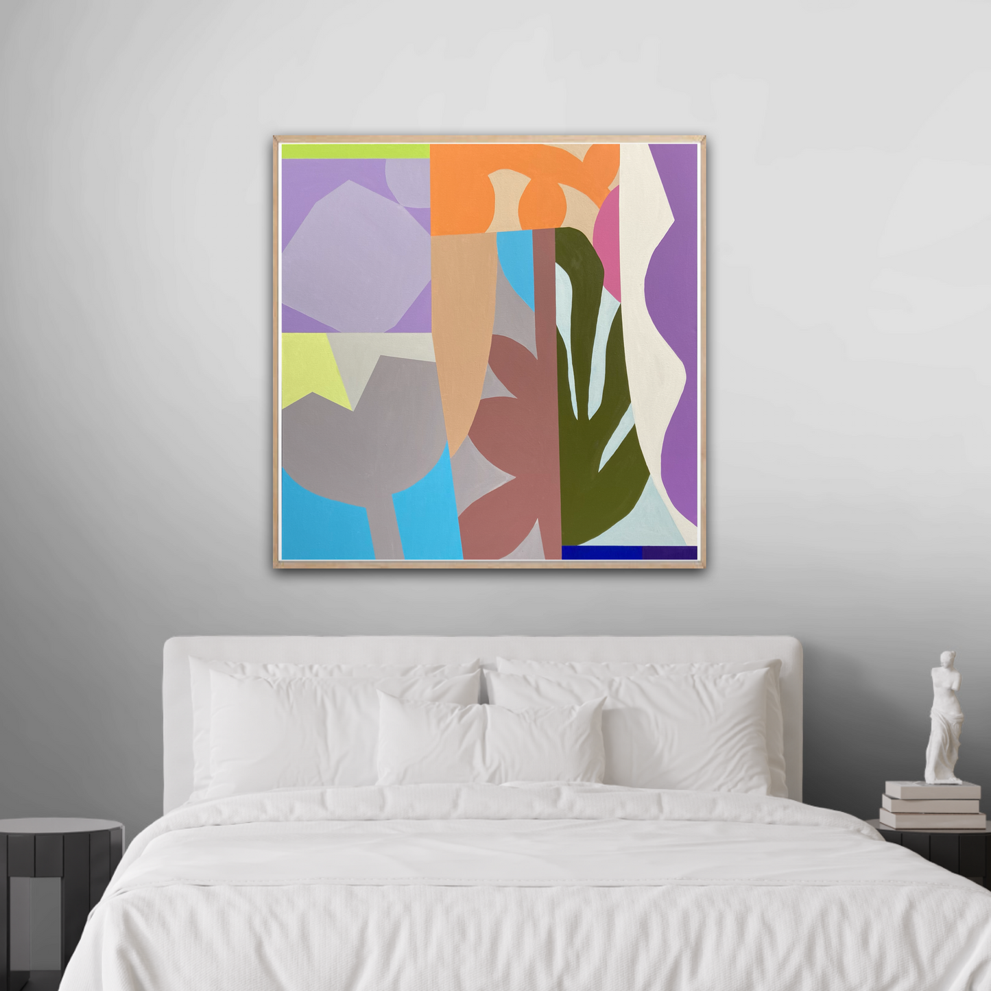 Garden of Eden FIVE Original Art Large Acrylic Contemporary Modern Abstract Painting Em Lewin